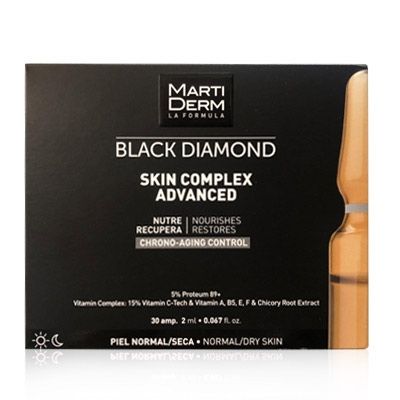Martiderm Black Diamond Skin Complex Antiedad 30 Ampollas