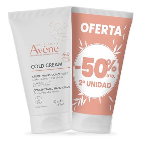 Avene Cold Cream Crema de Manos Duplo 2x50 ml