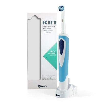 Kin Cepillo dental eléctrico recargable suave dientes y encias