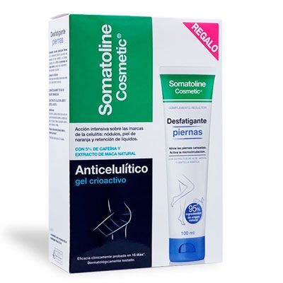 Somatoline Anticelulitico Gel Crioactivo 250ml + Piernas 100ml