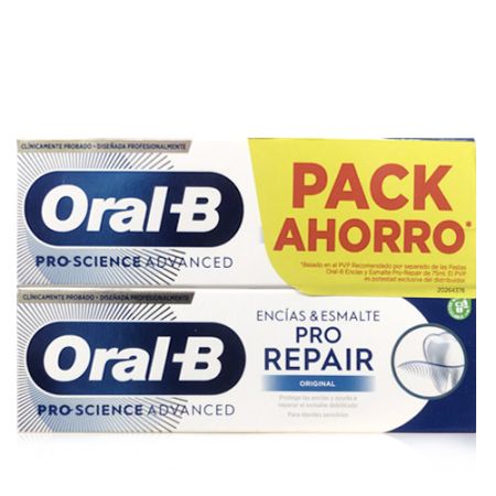 Oral-B Repair Encias Pasta Dental Original Duplo 2x75ml