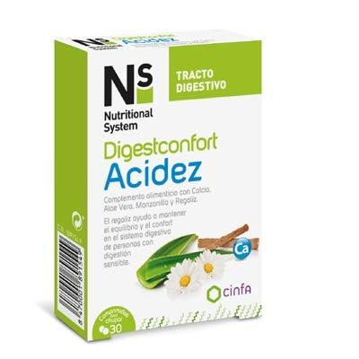 Nutritional System Digestconfort Acidez 30 Comprimidos