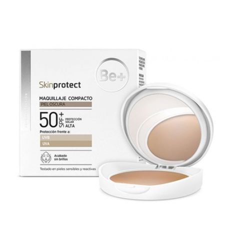 Be+ Skin Protect Maquillaje Compacto Piel Oscura Spf50 10g