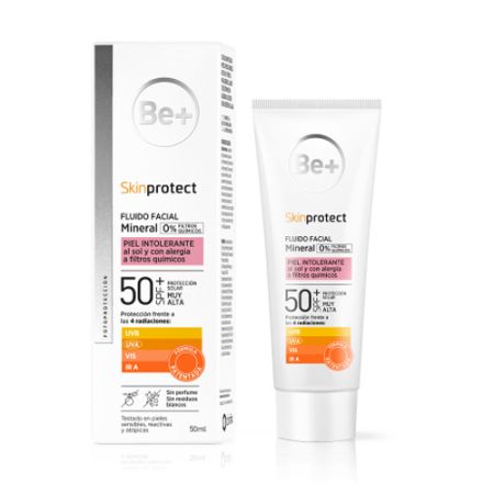 Be+ Skin Protect Fluido Facial Mineral Spf50+ 50ml