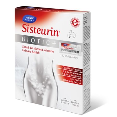 Mayla Sisteurin Biotic+ Salud del Sistema Urinario 20 Sticks