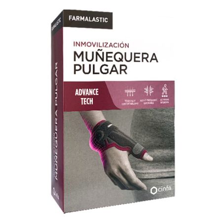 Farmalastic Advance Muñequera Inmovilizadora Pulgar T-2
