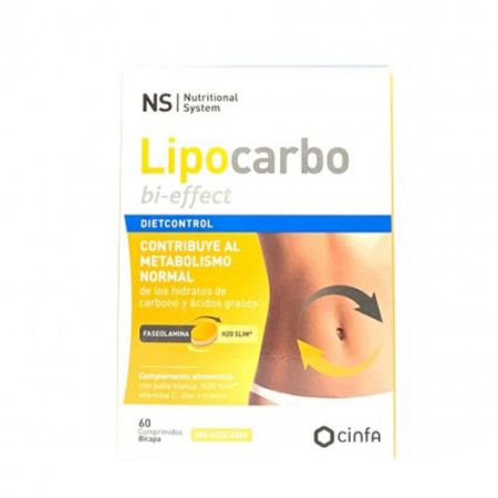 Nutritional System Lipocarbo Bi-Effect 60 Comprimidos Bicapa