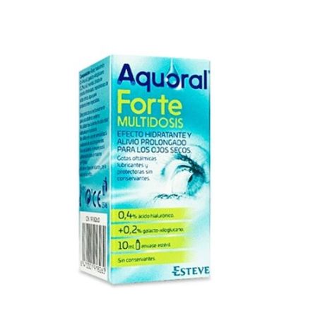 Aquoral Forte Gotas Oftálmicas Lubricantes 30 Monodosis