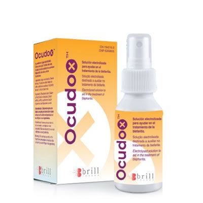 Ocudox Solucion Electrolizada Tratamiento Blefaritis 60ml