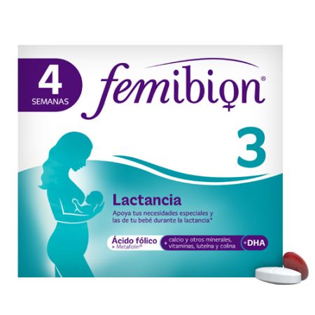 Femibion 3 Lactancia 28 Comprimidos + 28 Capsulas - Farmacia en Casa Online