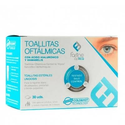 Farline toallitas oftálmicas unidosis 30 uds - Farmacia en Casa Online