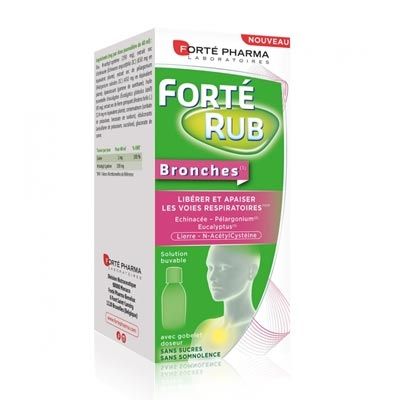 Forte Pharma Forte Rub Bronquios Jarabe 200ml