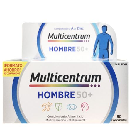 Multicentrum Hombre 50+ 90 Comprimidos