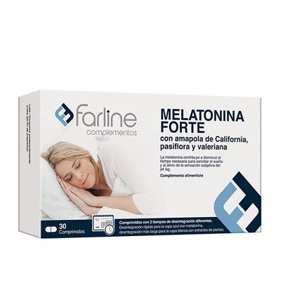 Farline Melatonina Forte 30 Comprimidos