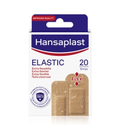 Hansaplast Elastic Aposito Extra Flexible Transpirable 20 Uds
