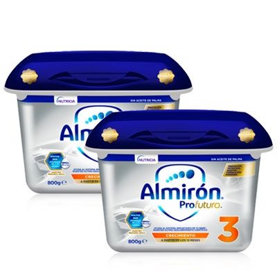 Almiron profutura 3 leche de crecimiento duplo 2x800g - Farmacia en Casa  Online