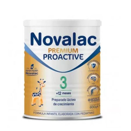 Novalac Premium Proactive 3 Leche de Crecimiento 12 Meses+ 800g