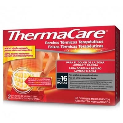 Terapia frío-calor: THERMACARE PARCHE TÉRMICO 3 PARCHES