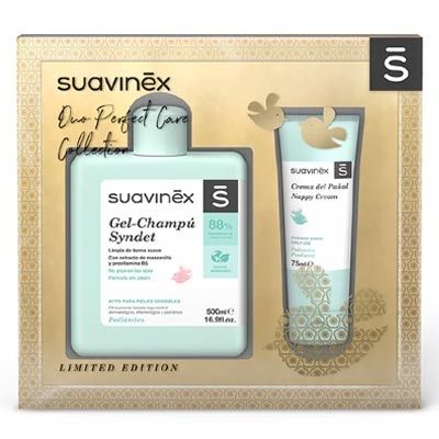 Suavinex Gel-Champu Syndet 500ml + Crema Pañal 75ml