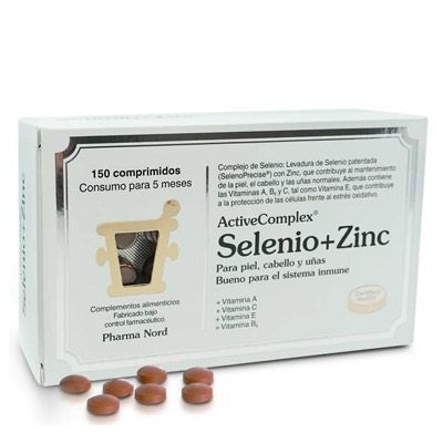 Pharma Nord Activecomplex Selenio + Zinc 150 Comp