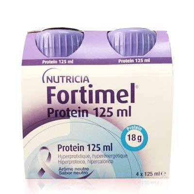 Nutricia Fortimel Protein Sabor Neutro Botella 4x125ml