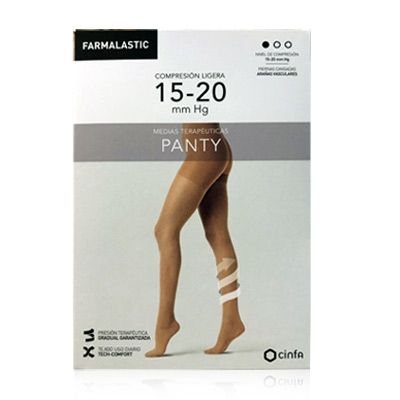 Farmalastic Panty Mujer T-M Camel Compresion Ligera