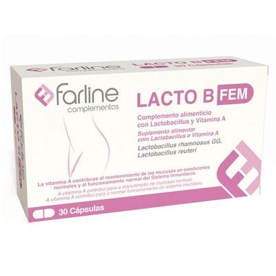 Farline Lacto B Fem 30 Capsulas