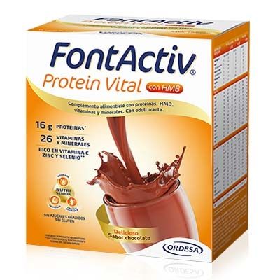 Fontactiv Protein Vital Hmb Sabor Chocolate 14 Sobres