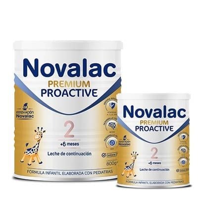 Novalac premium proactive 2 leche continuación 6m+ 800gr + 400gr