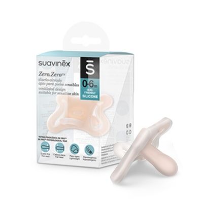 Suavinex Zero Chupete Tetina Silicona Fisiologica SX Pro 0-6m 1ud