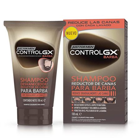 Just For Men Control GX Barba Champu Reductor Canas 118ml 
