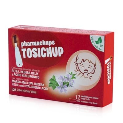 Pharmachups Tosichup Pastillas para Chupar 12 Uds