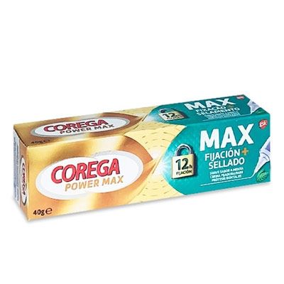 Corega Power Max Fijacion + Sellado Sabor Menta 40gr