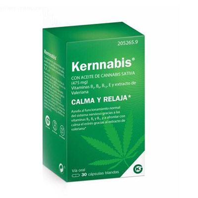 Kernnabis Calma y Relaja 30 Capsulas