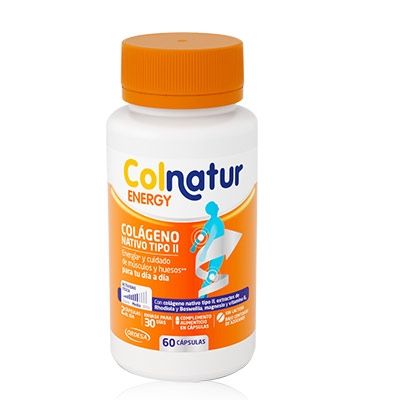 Colnatur energy colageno nativo tipo ii 60 cápsulas - Farmacia en Casa  Online