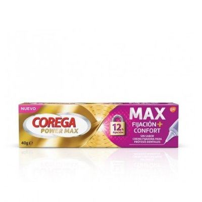 Corega Power Max Crema Protesis Fijacion + Confort 40g