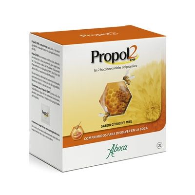 Aboca Propol 2 EMF Sabor Citrico y Miel 20 Comprimidos