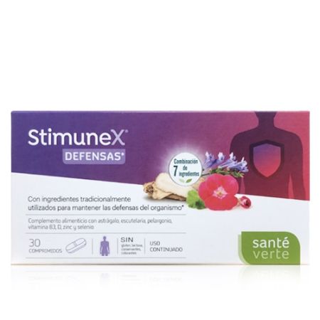 Sante Verte Stimunex Defensas 30 Comprimidos