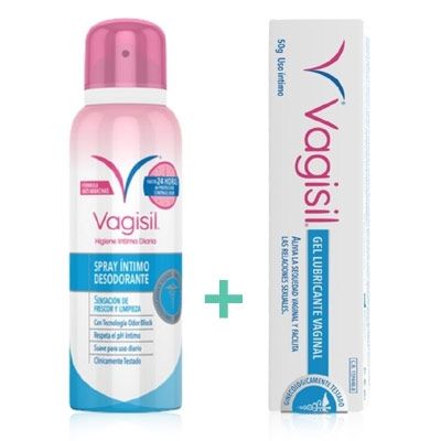 Vagisil Gel Hidratante Vaginal 50gr + Spray Intimo 125ml