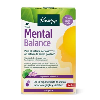 Kneipp Mental Balance 20 Capsulas