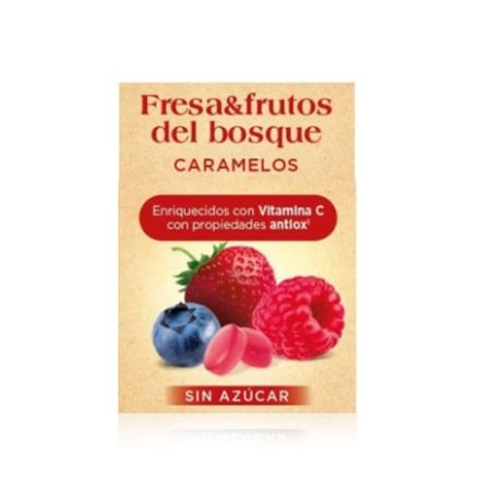 Sante Verte Caramelos Fresa y Frutos del Bosque sin Azucar 35gr