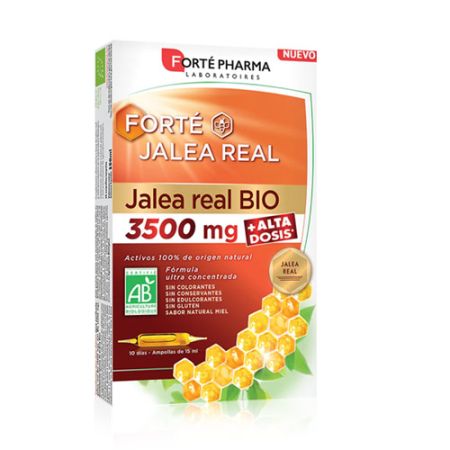 Forte Pharma Jalea Real Bio 3500mg 10 Ampollas