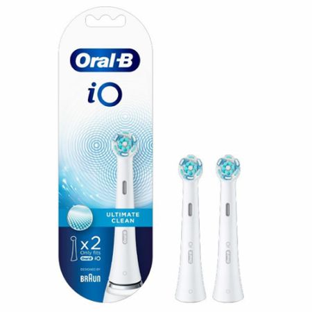 Oral-B iO Recambio Cepillo Electrico Ultimate Clean 2 Uds