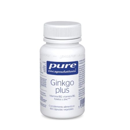 Pure Encapsulations Ginkgo Plus 60 Capsulas