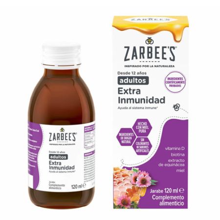 Zarbees Jarabe Natural Extra Inmunidad Adultos 120ml
