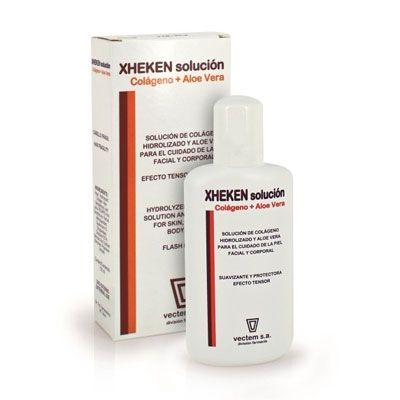 Xheken Solución Colageno + Aloe Vera efecto calmante 100ml