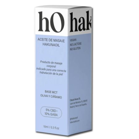 Hakuna Oil Aceite Full Spectrum CBD 5% + GABA 10% 10ml