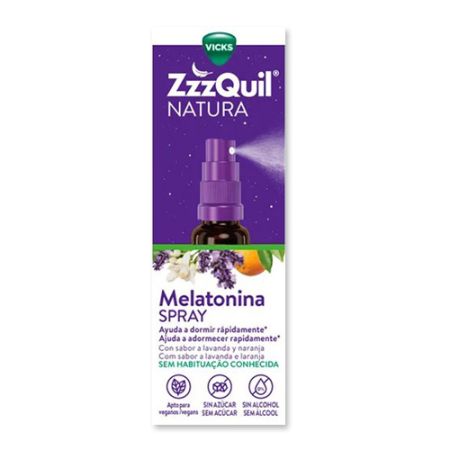 Vicks Zzzquil Natura Melatonina Spray 30ml