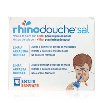 Rhinodouche Sales Irrigacion Nasal 5g 40 sobres