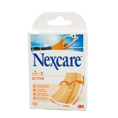 Nexcare Active strips 5 tiras 10x6 cm.